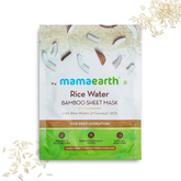 Mamaearth Rice Water Bamboo Sheet Mask - Safuron